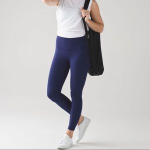 Navy blue Lululemon leggings size 6